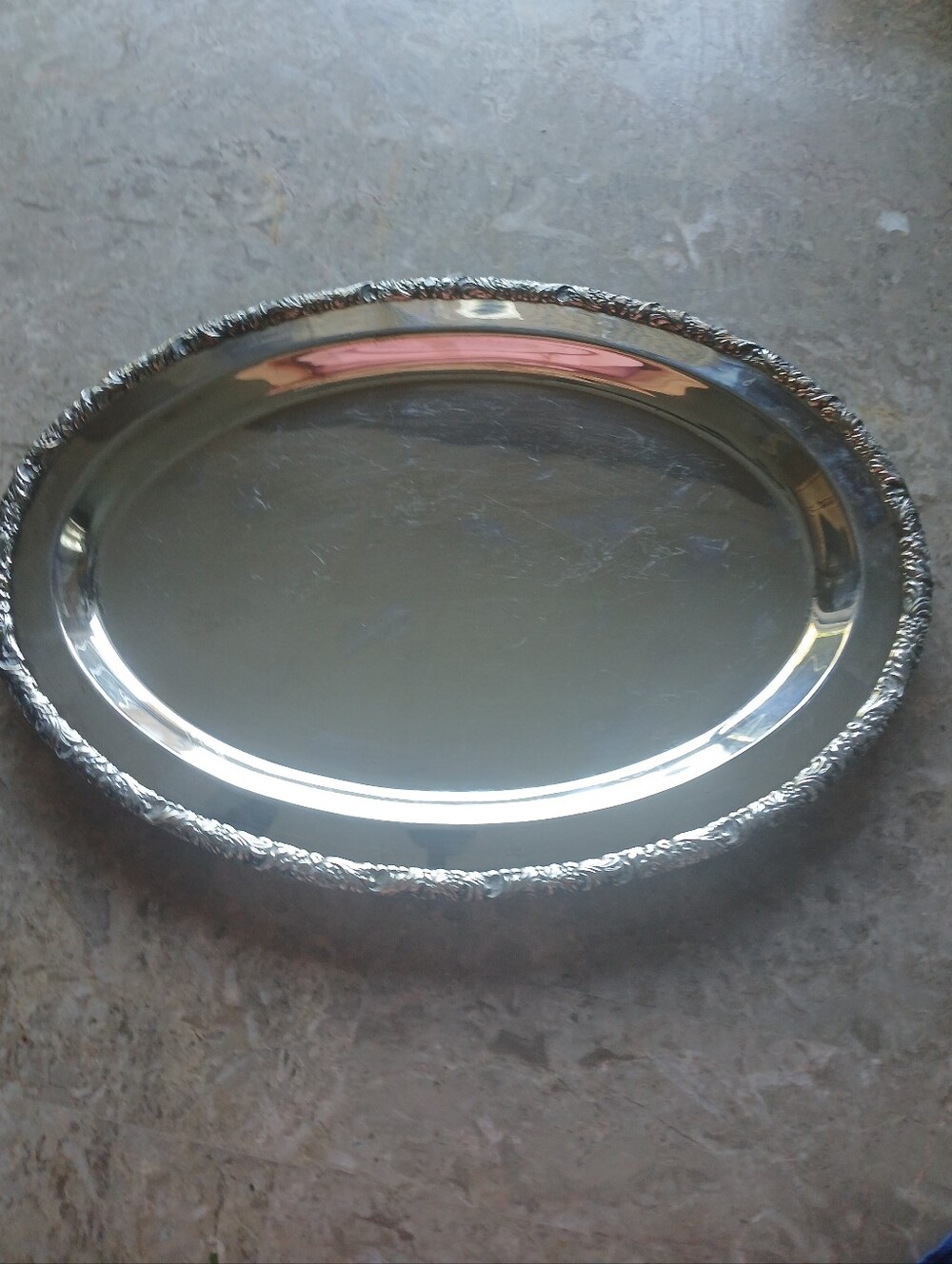 Wm A Rogers Vintage 8048 Made In Canada Silver Leaded Plate
